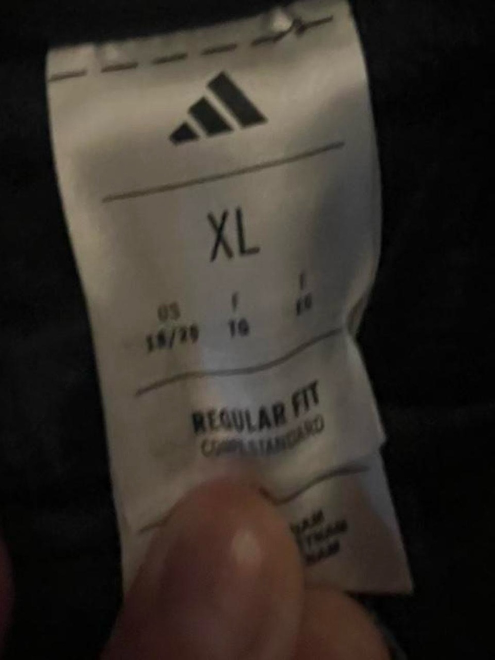 adidas Black Hoodie Track Jacket and Pants with White Stripes - Picture 5 of 5